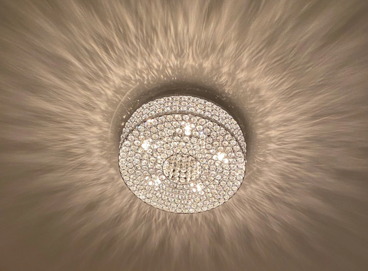 small cylindrical ceiling chandelier